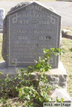 Sarah A. Bradstreet Manahan