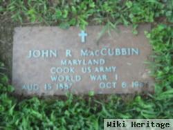 John Roland Maccubbin