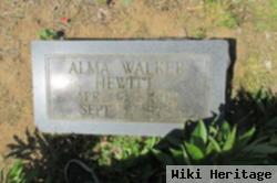 Alma Ester Walker Hewitt