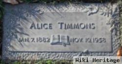 Alice Timmons