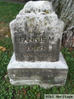 Fanny M Baker