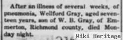 Wellford I Gray