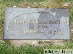 Mary Wichman Dewitte