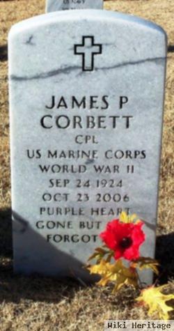 Corp James Paul Corbett