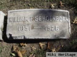 William F Schoenborn