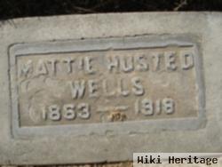 Martha Louise "mattie" Husted Wells