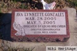 Ava Lynette Gonzales