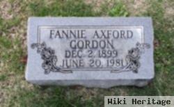 Fannie Axford Gordon