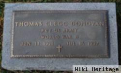 Pvt Thomas Clegg Donovan