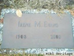 Irene M Balcom Evans