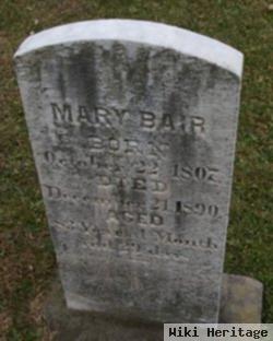 Mary Bair