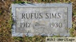 Rufus Sims