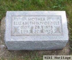 Elizabeth Catherine "lizzie" Kessel Voegele