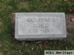 Katherine D Scheid