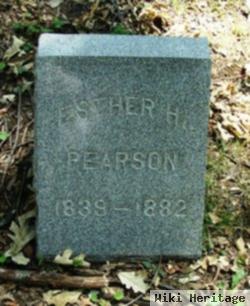 Esther H Pierson Pearson