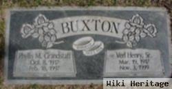 Mary Phyllis "phyllis" Grandstaff Buxton