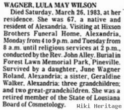 Lula May Wilson Wagner