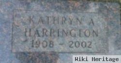 Kathryn A Harrington