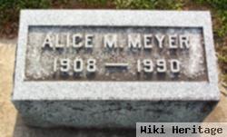 Alice M Meyer