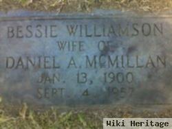 Bessie Williamson Mcmillan