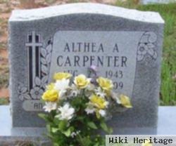 Althea A Carpenter