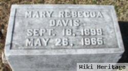 Mary Rebecca Davis