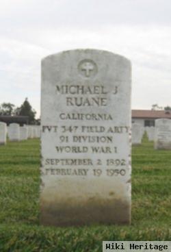 Michael J Ruane