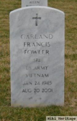 Garland Francis "zip" Fowler