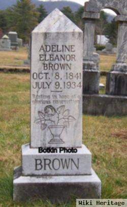 Adeline Eleanor Slaven Brown