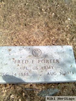 Fred Ernest Porter