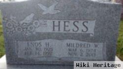 Enos H Hess