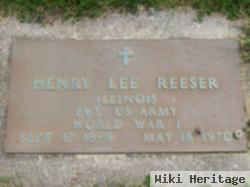 Henry Lee Reeser