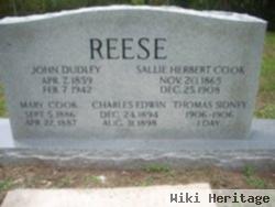 Mary Cook Reese