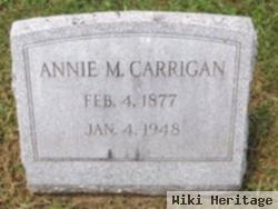 Annie M Carrigan