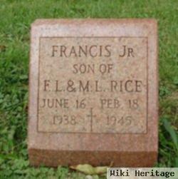 Francis L Rice, Jr