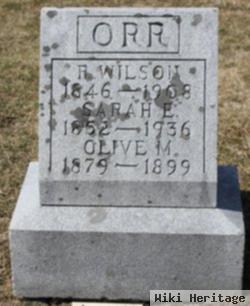 R Wilson Orr