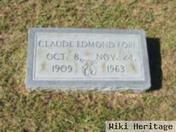 Claude Edmond Fore