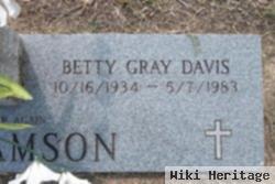 Bettie Gray Davis Williamson