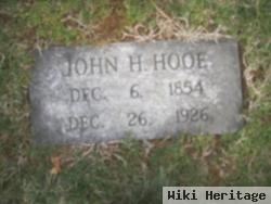 John Henry Hooe, Sr