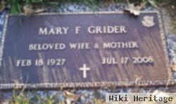 Mary F Ivey Grider