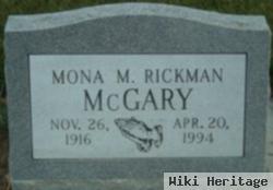 Mona M Rickman Mcgary