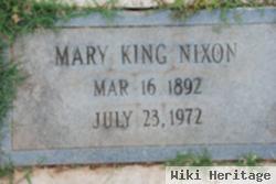 Mary E Hager King Nixon