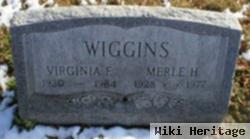 Virginia F Sensenig Wiggins