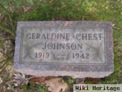 Geraldine Chest Johnson