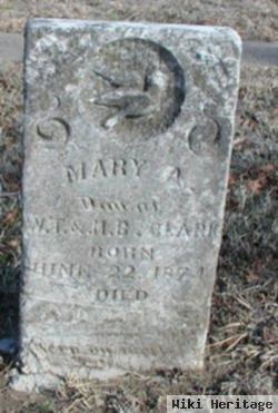 Mary A Clark