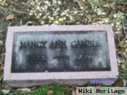 Nancy Ann Anderson Gamble