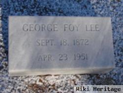 George Foy Lee