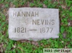 Hannah Elizabeth Burnett Nevins