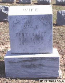 Ada Brenneman Fetterhoff