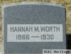 Hannah M Worth